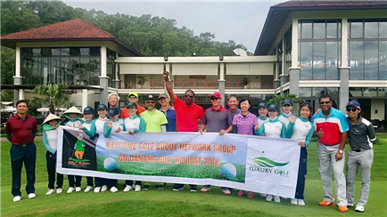 Welcome GOLF BUDDY NETWORK GROUP Singapore on DaNang Viet Nam Golf Holiday 2016